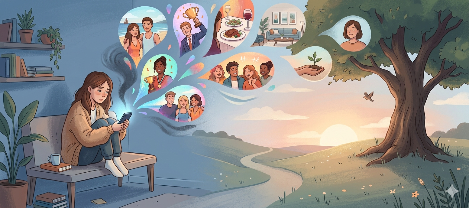 Digital Storefronts and the Void Within: The Psychology of Comparison